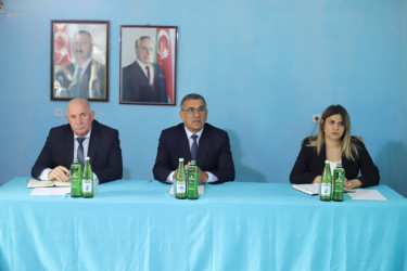 Yeni Xocavənd qəsəbəsində məskunlaşan sakinlərlə növbəti görüş keçirilib