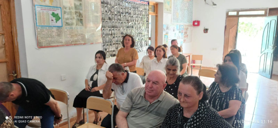 Abşeron rayonu Saray qəsəbəsində məskunlaşan rayon sakinləri ilə növbəti səyyar qəbulu keçirilmişdir