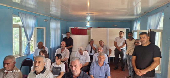 Yeni Xocavənd qəsəbəsində səyyar qəbul keçirilmişdir