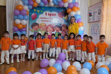 1 iyun -Uşaqların Beynəlxalq Müdafiəsi günü münasibətilə "Uşaqlar dünyanın sevincidir "başlıqlı tədbir keçirilib