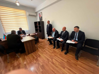 Xocavənd Rayon İcra Hakimiyyətinin başçısı Eyvaz Hüseynov növbəti vətəndaş qəbulu keçirib