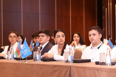 Uşaq Səfirlər Məclisinin Xocavənd rayon üzrə nümayəndəsi Elmir Namazlı 1 iyun 2026-cı il tarixində keçirilən tədbirdə iştirak edib