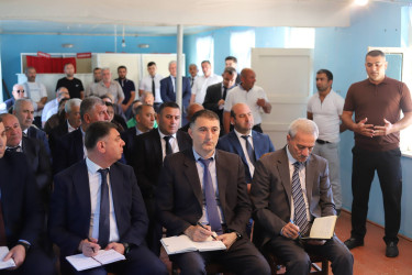 Yeni Xocavənd qəsəbəsində məskunlaşan rayon sakinləri ilə növbəti səyyar qəbul keçirilmişdir