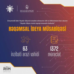 Ümummilli lider Heydər Əliyevin anadan olmasının 100-cü ildönümünə həsr olunan “Heydər Əliyev irsinin təşviqi innovativ həllərdə” Rəqəmsal İdeya Müsabiqə