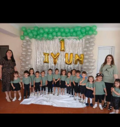 Kuropatkin kənd uşaq bağçasında "1iyun- Uşaqların Beynəlxalq Müdafiəsi Günü" ilə bağlı tədbir keçirilmişdir.
