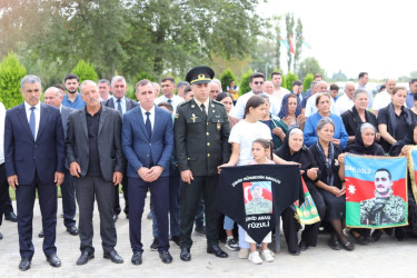 20 Sentyabr Xocavənd Şəhəri Günü, Dövlət Suverenliyi Günü, antiterror əməliyyatlarının ildönümü və Şəhid Yusif Əhmədovun anım günü münasibəti ilə tədbir keçirilib