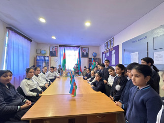 Xocavənd rayon 4 nömrəli tam orta məktəbində "Şanlı Zəfər " adlı tədbir keçirildi.