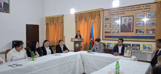 “Zərif qadın, qayğıkeş ana və mükəmməl ailə dəyərləri” mövzusunda tədbir keçirilib