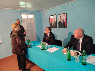 Növbəti səyyar qəbul Yeni Xocavənd qəsəbəsində olub