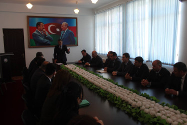 “Şəhərsalma və Memarlıq İli” çərçivəsində “Tarixdən Gələcəyə: Xocavənddə memarlıq və şəhərsalma perspektivləri” mövzusunda tədbir keçirilib