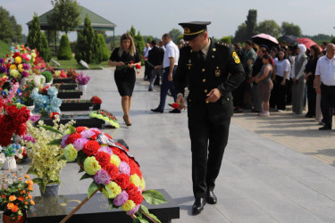 Şəhid Balakişiyev Qara Əmirxan oğlunun doğum günü münasibətilə tədbir keçirilib