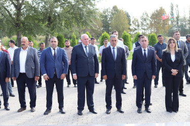 Şəhid Göyüşov Məzahir Niyaz oğlu və Nüsrətli Ceyhun Aqil oğlunun anım gününə həsr olunmuş tədbir keçirilib