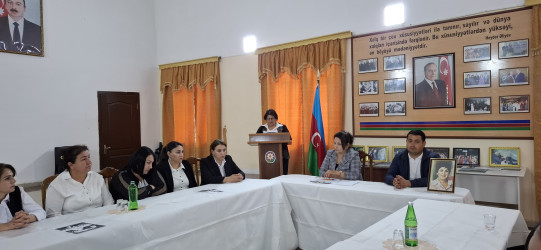 “Zərif qadın, qayğıkeş ana və mükəmməl ailə dəyərləri” mövzusunda tədbir keçirilib