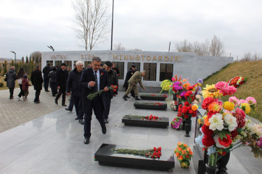 2017-ci il fevral Şəhidlərinin xatirəsinə həsr olunan tədbir keçirilib.