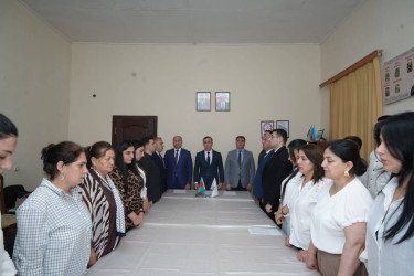 Xocavənd rayonunda “15 İyun – Milli Qurtuluş Günü” münasibətilə “Qurtuluşdan Zəfərə” adlı dəyirmi masa keçirilib