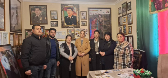 Novruz bayramı münasibətilə Şəhid ailələri ziyarət olunur