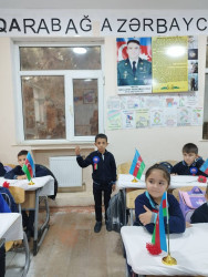 Fevral Şəhidi Aqşin Abdullayevin doğum günü münasibətilə Salakətin kənd tam orta məktəbində Şəhidin adını daşıyan sinifdə anım tədbiri keçirilib