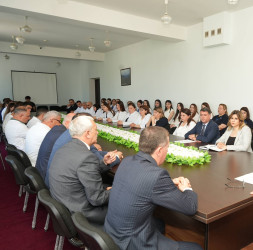 Xocavənddə Tibb İşçilərinin Peşə Bayramı münasibətilə tədbir keçirilib