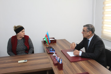 23 dekabr 2025-ci il tarixdə Xocavənd Rayon İcra Hakimiyyətinin Başçısı Eyvaz Hüseynov növbəti vətəndaş qəbulu keçirib