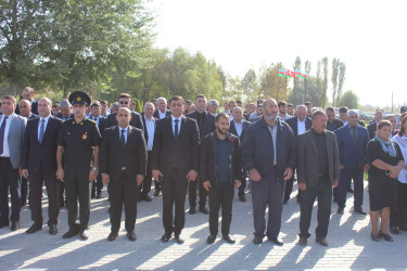 Vətən müharibəsində qəhrəmancasına şəhid olmuş Şəhid Nüsrətli Ceyhunun və Şəhid Məzahir Göyüşovun anım günü qeyd edilib.