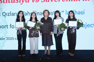 Xocavənd kənd sakini Bağırova Aytən Elmir qızı “Hənifə Məlikova-Zərdabi adına təqaüd proqramına seçilib