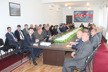 "Korrupsiyaya qarşı mübarizə və etik davranış qaydaları" mövzusunda tədbir keçirilib.