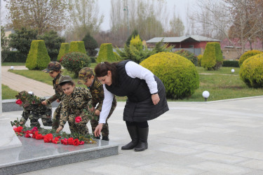 Xocavənd rayonunda Ulu Öndər Heydər Əliyev böyük ehtiramla anılmışdır.