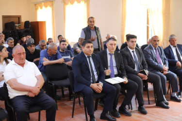 Ağcabədi rayonunda növbəti səyyar qəbul keçirilmişdir
