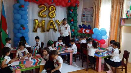 Xocavənd kənd uşaq bağçasında 28 May - Müstəqillik Günü münasibətilə tədbir keçirilib
