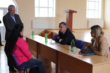 02 oktyabr 2026-cı il tarixində  rayon sakinləri ilə növbəti səyyar qəbul keçirilmişdir
