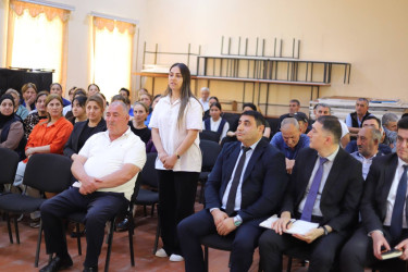 Ağcabədi rayonunda növbəti səyyar qəbul keçirilmişdir