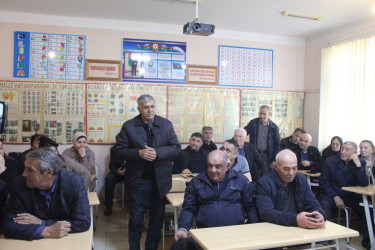 Binəqədi rayonunda məskunlaşan rayon sakinləri ilə növbəti səyyar qəbul keçirilmişdir