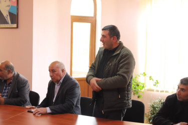Növbəti səyyar qəbul Mingəçevir şəhərində məskunlaşan rayon sakinləri ilə olmuşdur