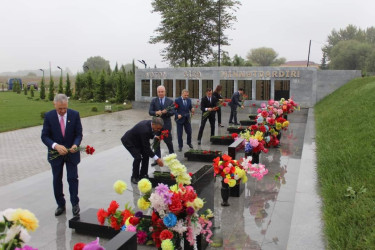 Heydər Əliyev İli” çərçivəsində “Əsrin müqaviləsi” tarixi Zəfərimizə gedən yolun başlanğıcıdır” mövzusunda tədbir keçirib.