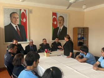 Məişət zorakılığı, erkən gikahın və qohumlar arasında nikahın səbəblərinin təhlili və aradan qaldırılması, narkomaniya və digər zərərli vərdişlərlə bağlı maarifləndirmə tədbirləri davam edir.