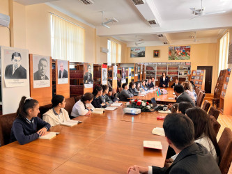 “Beynəlxalq Abidələr və Tarixi Yerlər Günü”nə həsr edilmiş tədbir keçirilmişdir