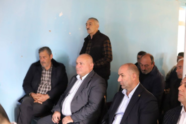 Yeni Xocavənd qəsəbəsində məskunlaşan sakinlərlə növbəti görüş keçirilib