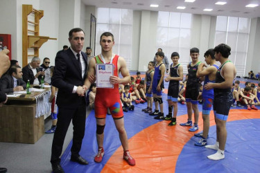 “Heydər Əliyev ili” çərçivəsində sərbəst güləş idman növü üzrə Xocavənd rayon açıq birinciliyi keçirilmişdir.