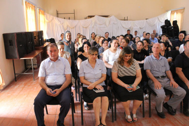 Ağcabədi rayonunda Rayon İcra Hakimiyyəti başçısının vətəndaşlarla növbəti səyyar qəbulu keçirilmişdir