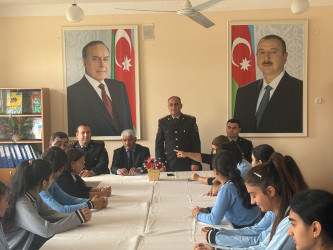 Məişət zorakılığı, erkən gikahın və qohumlar arasında nikahın səbəblərinin təhlili və aradan qaldırılması, narkomaniya və digər zərərli vərdişlərlə bağlı maarifləndirmə tədbirləri davam edir.