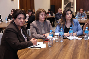 “Gender məsələləri üzrə məsul şəxslərin fəaliyyətinin təkmilləşdirilməsi və effektiv koordinasiya” mövzusunda təlimlərə start verilib