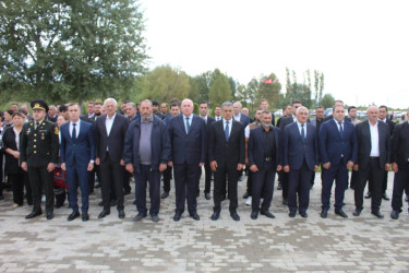 20 sentyabr "Dövlət Suverenliyi Günü" və "Xocavənd Şəhəri Günü" münasibəti ilə tədbir keçirilib