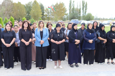 Vətən Müharibəsində qəhrəmancasına şəhid olmuş Şəhid Mirzəyev Elmin Əvəz oğlunun anım günü qeyd edilib