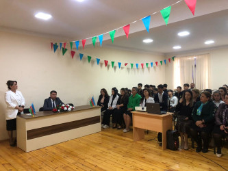 Gənclərin ailə qurmağa hazırlıq səviyyəsinin artırılması və onlarda ailə məsuliyyətinin formalaşdırılması mövzusunda tədbir keçirilmişdir.