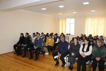 Qaradağlı kənd tam orta ümumtəhsil məktəbində “Narkotikə yox deyək!” mövzusunda geniş maarifləndirici tədbir keçirilmişdir