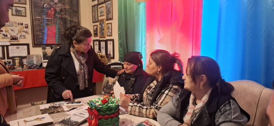 Novruz bayramı münasibətilə Şəhid ailələri ziyarət olunur