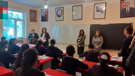 "Gənclərin ailə qurmağa hazırlıq səviyyəsinin artırılması və onların ailə məsuliyyətinin formalaşdırılması" mövzusunda tədbir təşkil olunmuşdur.