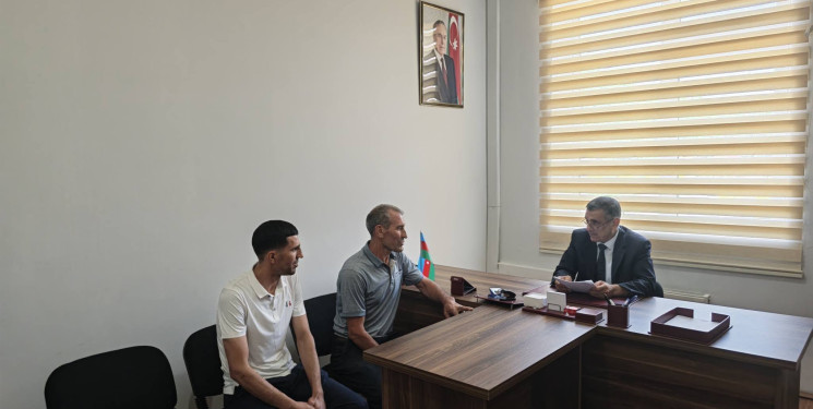 Xocavənd Rayon İcra Hakimiyyətinin Başçısı Eyvaz Hüseynov növbəti vətəndaş qəbulu keçirib