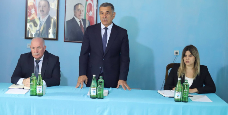 Yeni Xocavənd qəsəbəsində məskunlaşan sakinlərlə növbəti görüş keçirilib