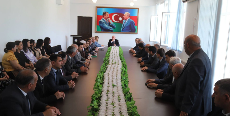 Xocavənd Rayon İcra Hakimiyyətində “Zəfərdən quruculuğa” mövzusunda tədbir keçirilib